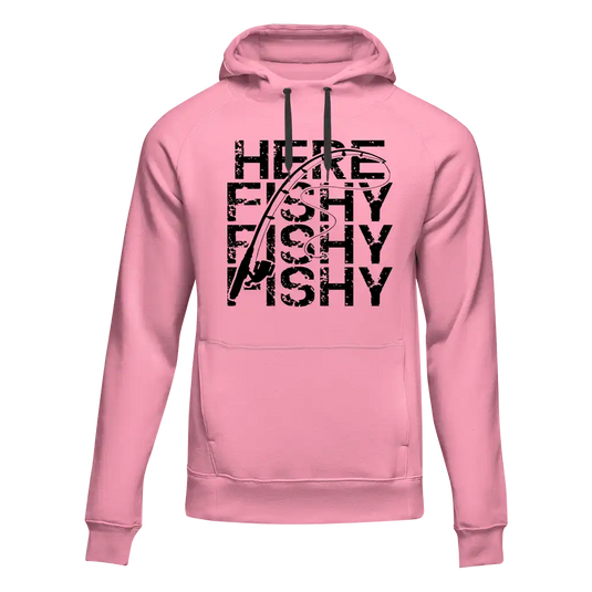 Here Fishy Fishy Unisex Hoodie