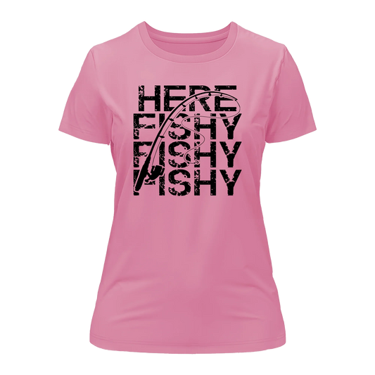 Here Fishy Fishy T-Shirt for Women