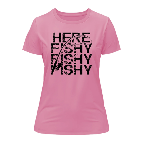 Here Fishy Fishy T-Shirt for Women