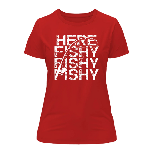 Here Fishy Fishy T-Shirt for Women