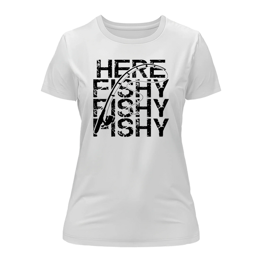 Here Fishy Fishy T-Shirt for Women