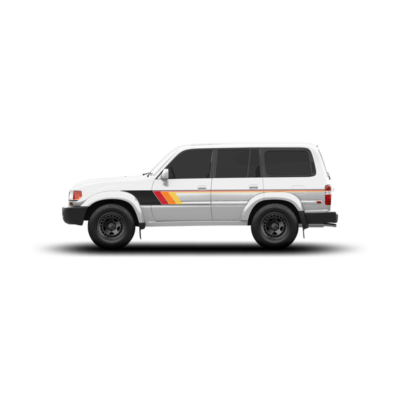 Load image into Gallery viewer, 80 Series Land Cruiser Retro Stripes
