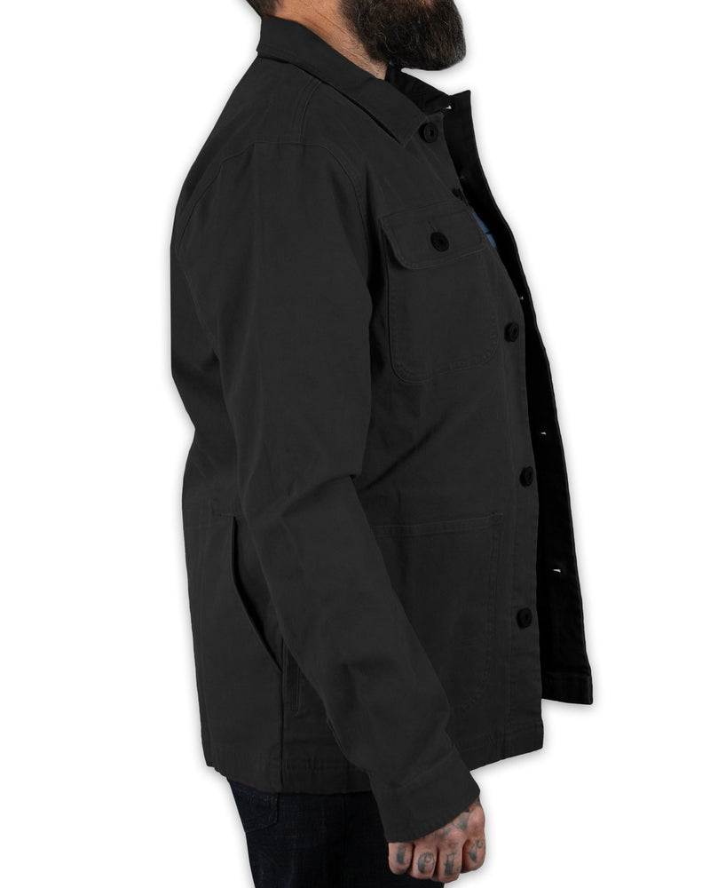 Load image into Gallery viewer, Heston Chore Coat - Black

