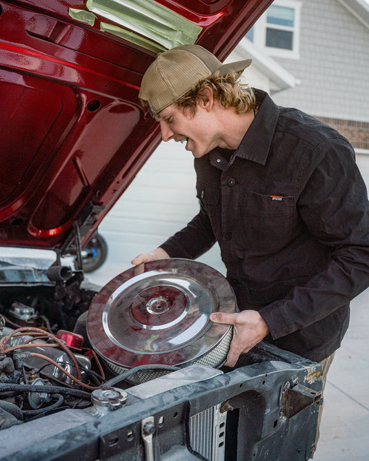 Heston Chore Coat - Black