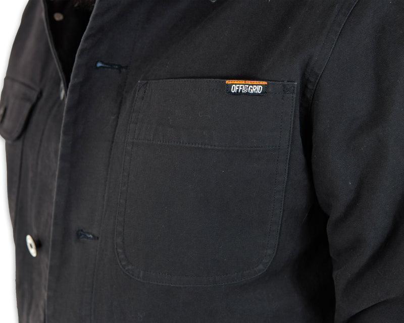 Load image into Gallery viewer, Heston Chore Coat - Black
