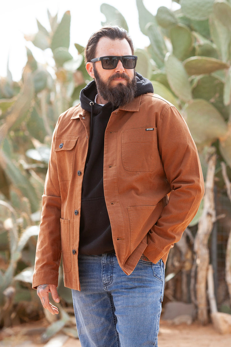 Load image into Gallery viewer, Heston Chore Coat - Tobacco
