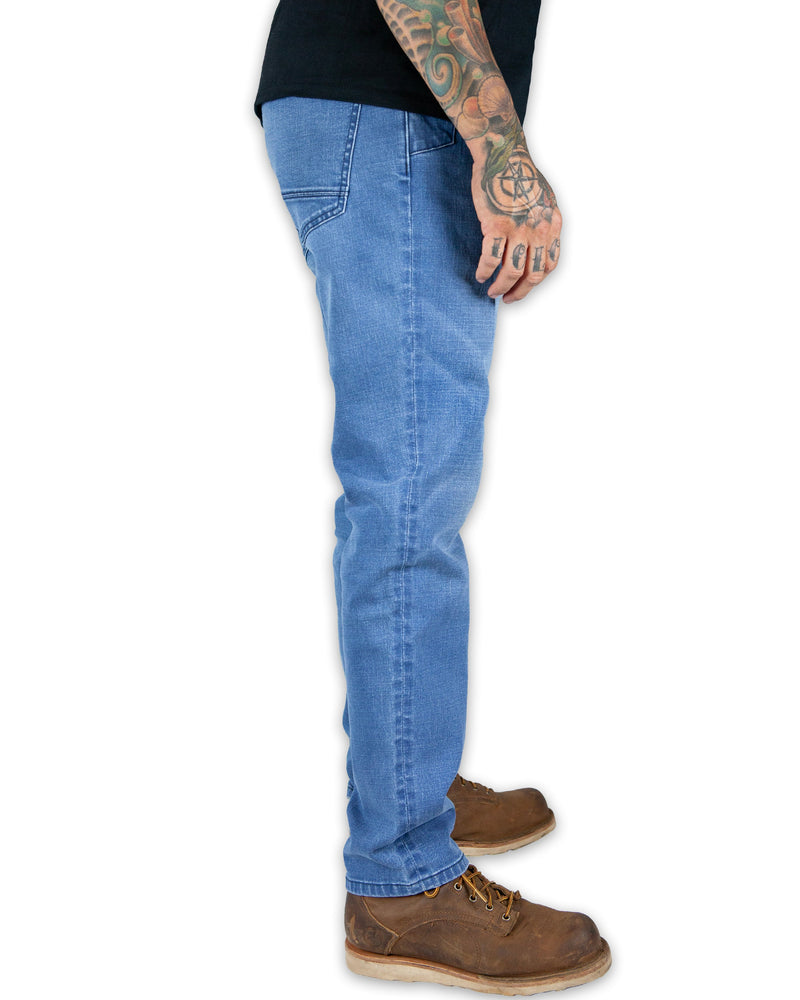 Load image into Gallery viewer, Hideout Denim Taper Fit Pants - Vintage Wash
