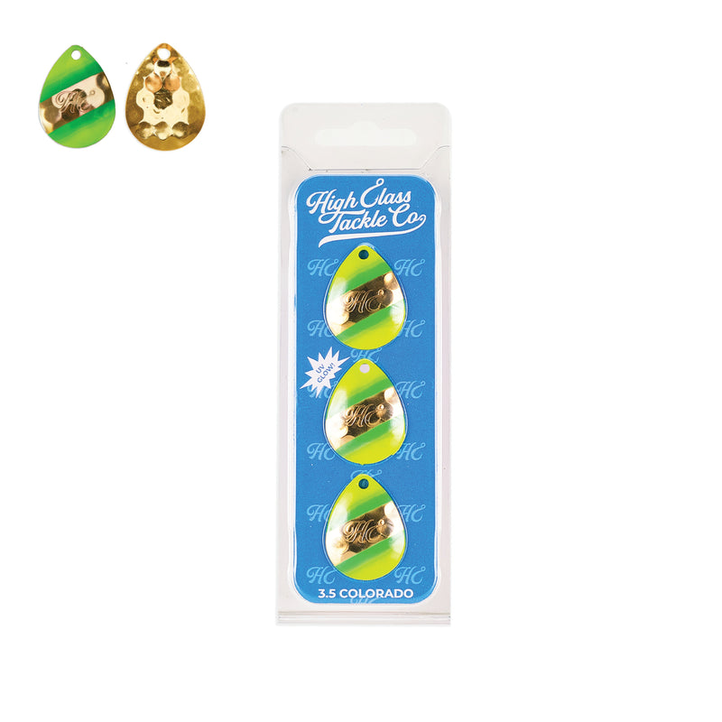 Load image into Gallery viewer, &#39;Double DAT&#39; High Class 3.5 Colorado Blades (3-Pack)
