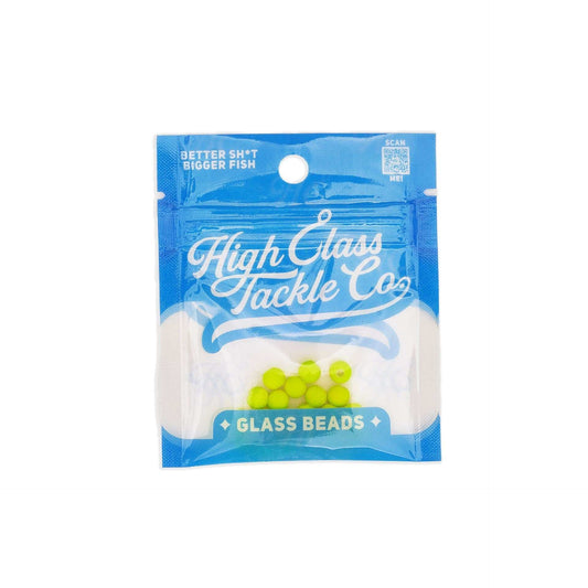 Chartreuse Glass Beads 6mm (20pack) - Skoutley Outdoors LLC