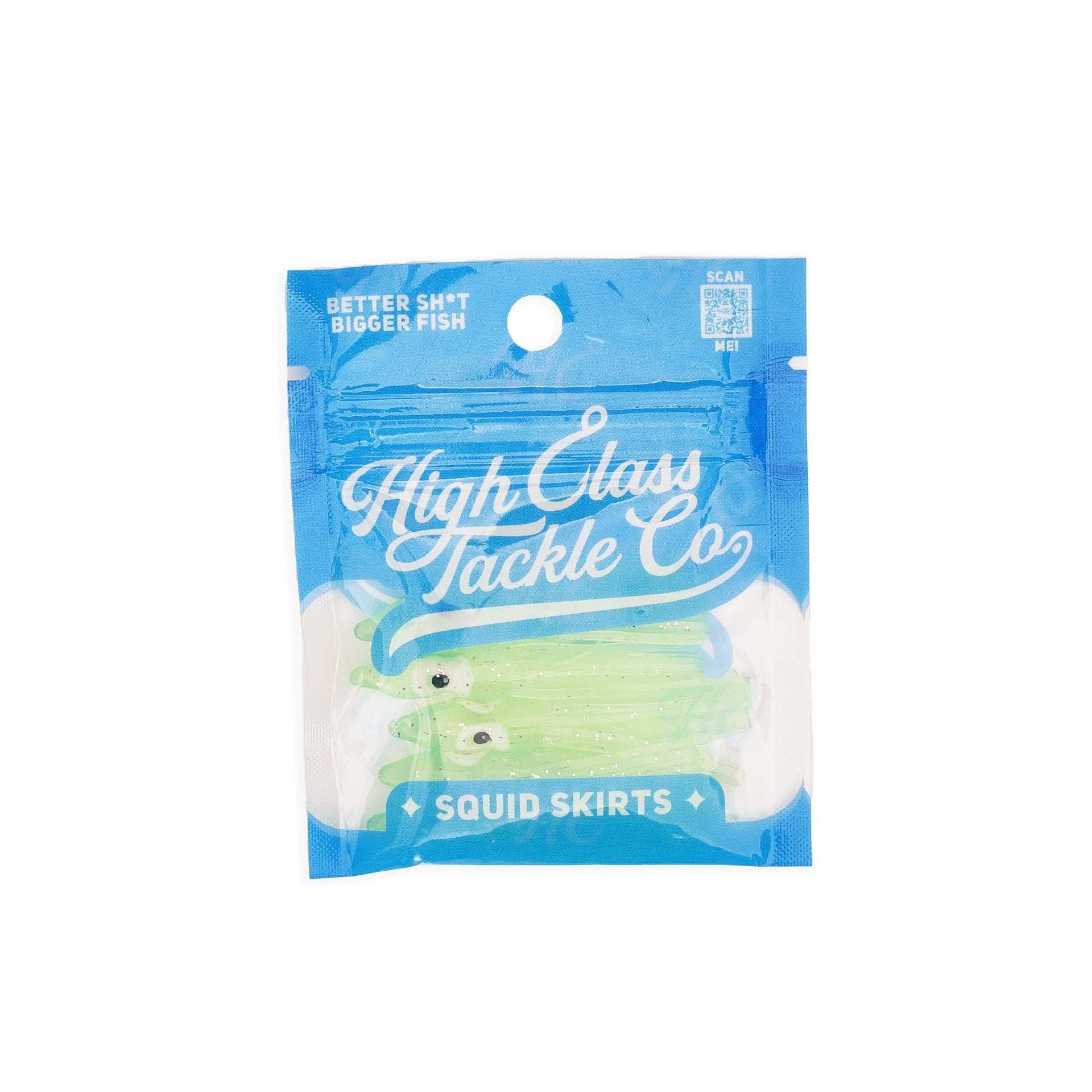 "Glo Bois" Hoochie Squid Skirts (5x PACK) 3.5" - Skoutley Outdoors LLC
