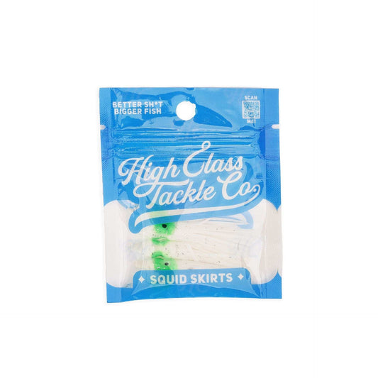 "The Grinch" Hoochie Squid Skirts (5x PACK) 3.5" - Skoutley Outdoors LLC