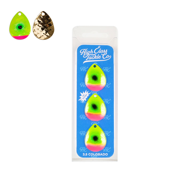 Load image into Gallery viewer, &#39;Neon Icon&#39; High Class 3.5 Colorado Blades (3-Pack)
