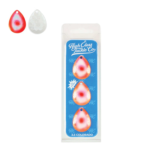 'Orange Chicken' High Class 3.5 Colorado Blades (3-Pack) - Skoutley Outdoors LLC