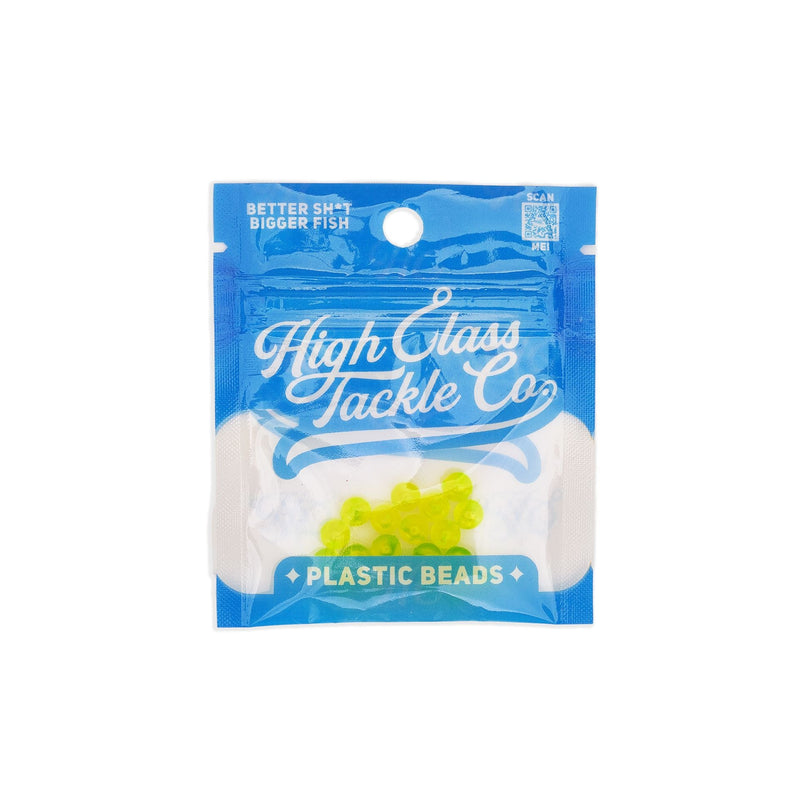 Load image into Gallery viewer, Clear Chartreuse Yellow 6MM Beads (20pack)
