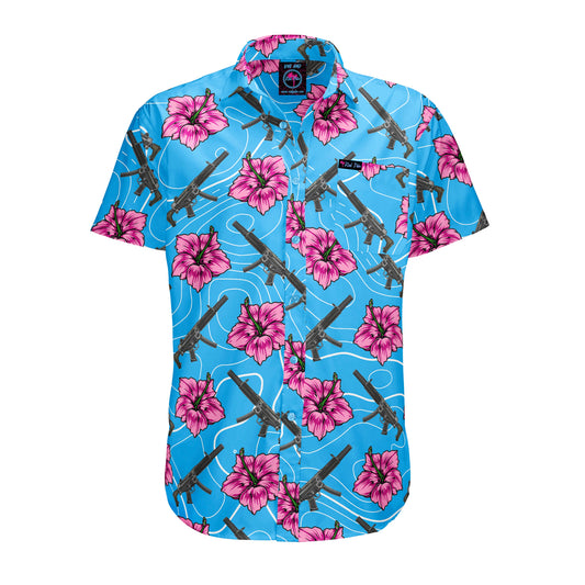 High Capacity Hibiscus Blue