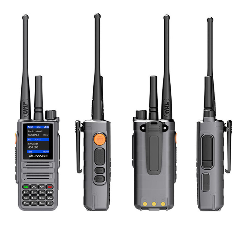 Load image into Gallery viewer, Ruyage X30 Dual Mode Long Range Radio Analog + 4G LTE PTT Walkie Talkie
