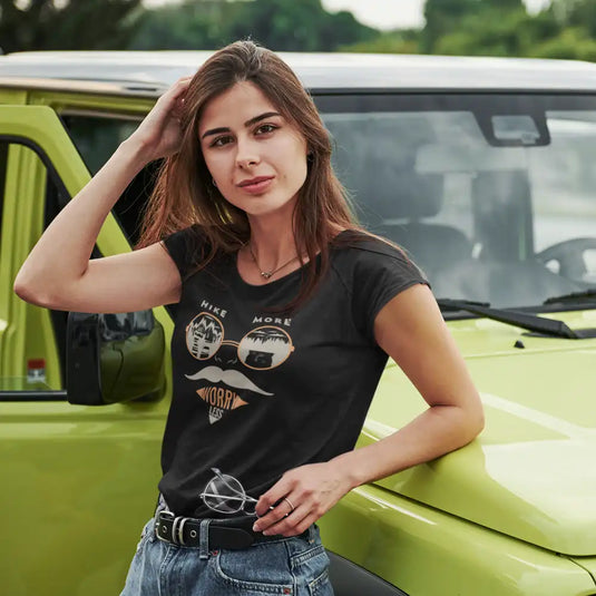 Hike More Worry Less T-Shirt for Women