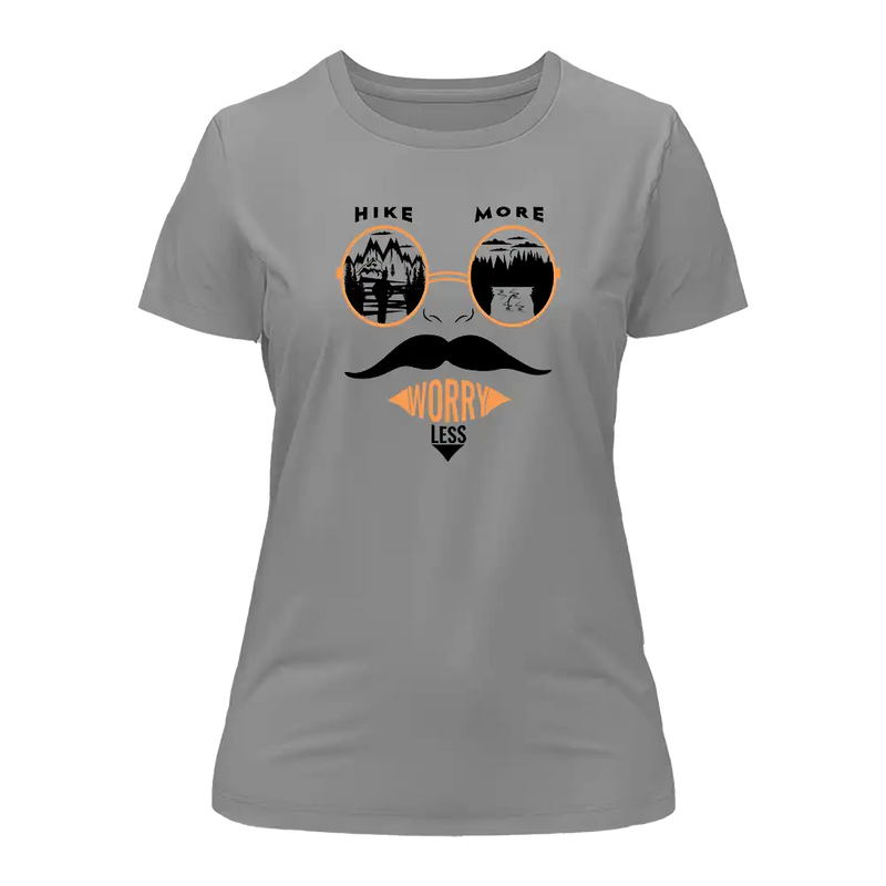 Load image into Gallery viewer, Hike More Worry Less T-Shirt for Women
