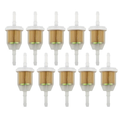 10 Pack Fuel Filter for 25 050 22-S AM116304 120-436 Kohler CH11-CH16 CH18-CH25 CH410-CH450 CV13-CV25 CV430-CV493 CV670-CV740 SV470-SV740 Engine Mower