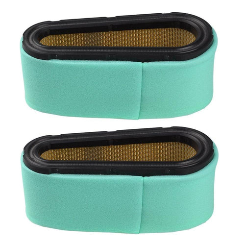 2-Pack 496894S 493909 5053K Air Filter for JD GX85 SX85 SABRE 1542HS 1546GS 1638HS 1642HS 1742HS 12.5-17 HP Mower W 272403S 272403 Pre Filter