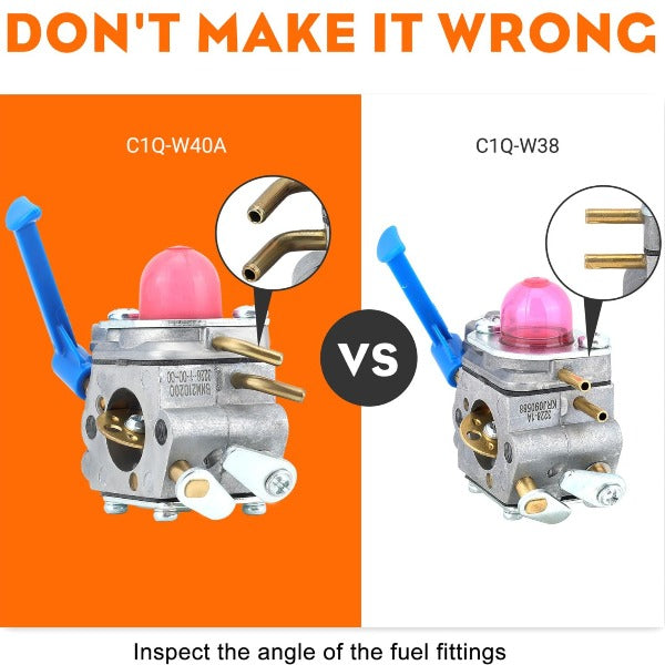 Load image into Gallery viewer, 128LD Carburetor For Husqvarna 128CD 128L 128C 128LDX 128DJX 128R 128RJ 124L 125L Trimmer Edger Brushcutter Replace C1Q-W40A 545081848
