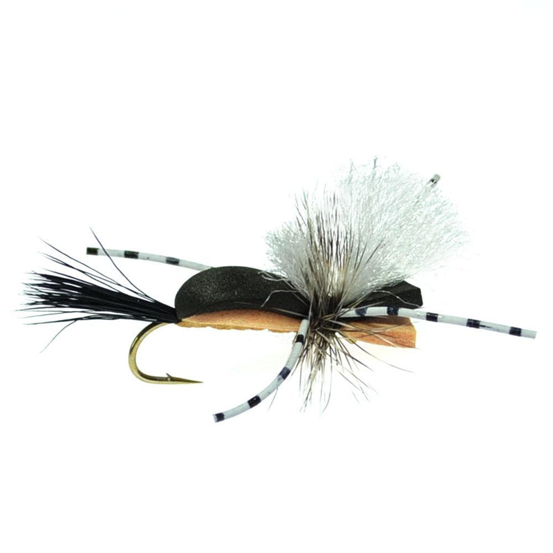 Load image into Gallery viewer, Hippie Stomper Size 14 Sampler - 4 Flies Foam Body Grasshopper Dry Fly
