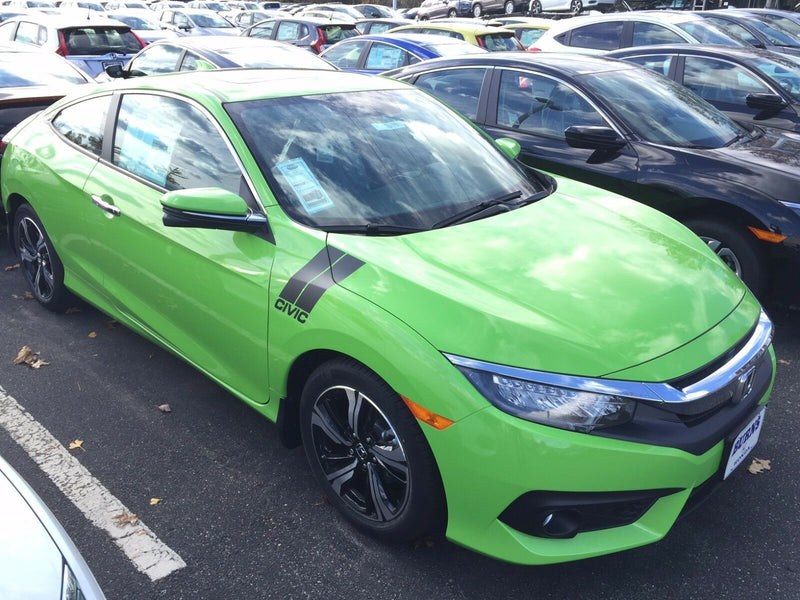 Load image into Gallery viewer, Fender &quot;Civic&quot; Slashes Decal for 2016-2021 Honda Civic (x2)

