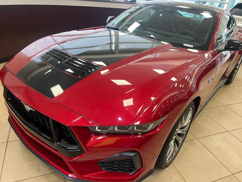 Load image into Gallery viewer, Hood Decal Cover for the 2024 Ford Mustang GT

