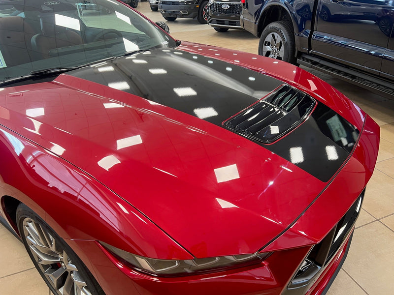 Load image into Gallery viewer, Hood Decal Cover for the 2024 Ford Mustang GT
