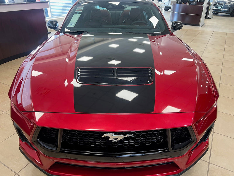 Load image into Gallery viewer, Hood Decal Cover for the 2024 Ford Mustang GT
