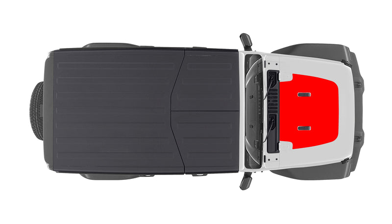 Load image into Gallery viewer, Hood Decal Cover for 2018-2024 Jeep Wrangler
