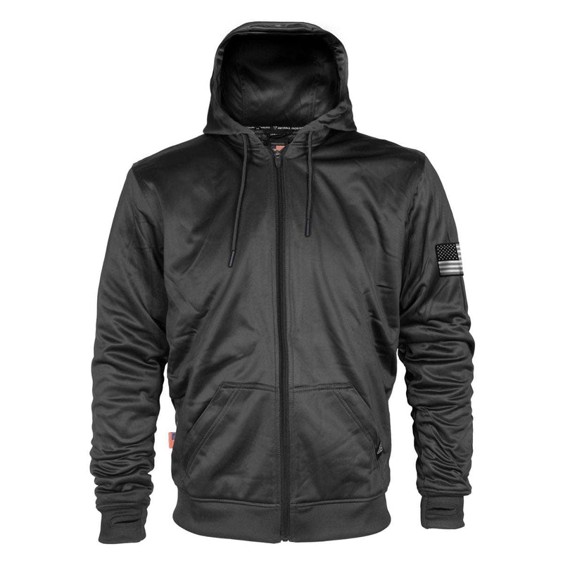 Load image into Gallery viewer, Black Solid Ultra Protective Hoodie
