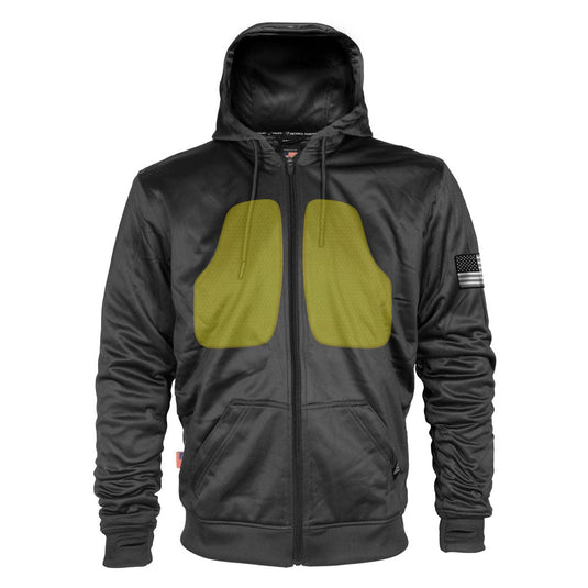 Black Solid Ultra Protective Hoodie