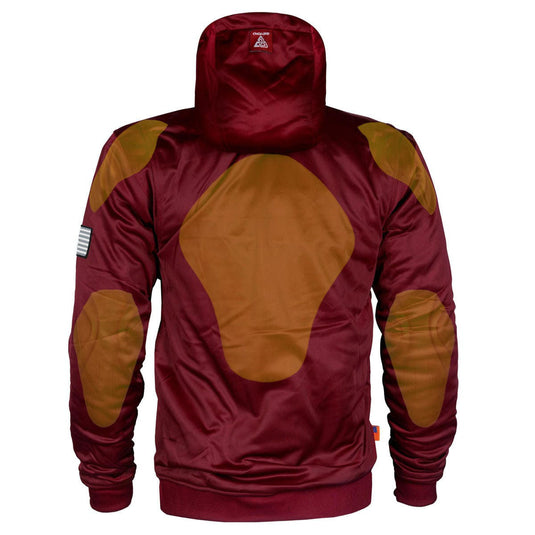 Red Maroon Solid Ultra Protective Hoodie