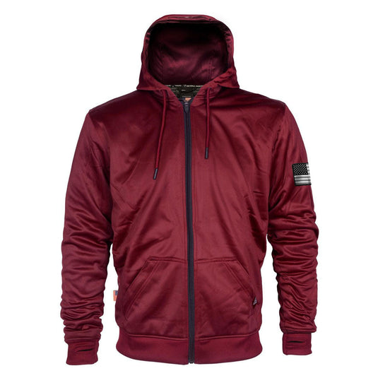 Red Maroon Solid Ultra Protective Hoodie