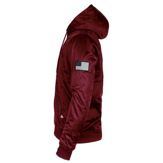 Red Maroon Solid Ultra Protective Hoodie