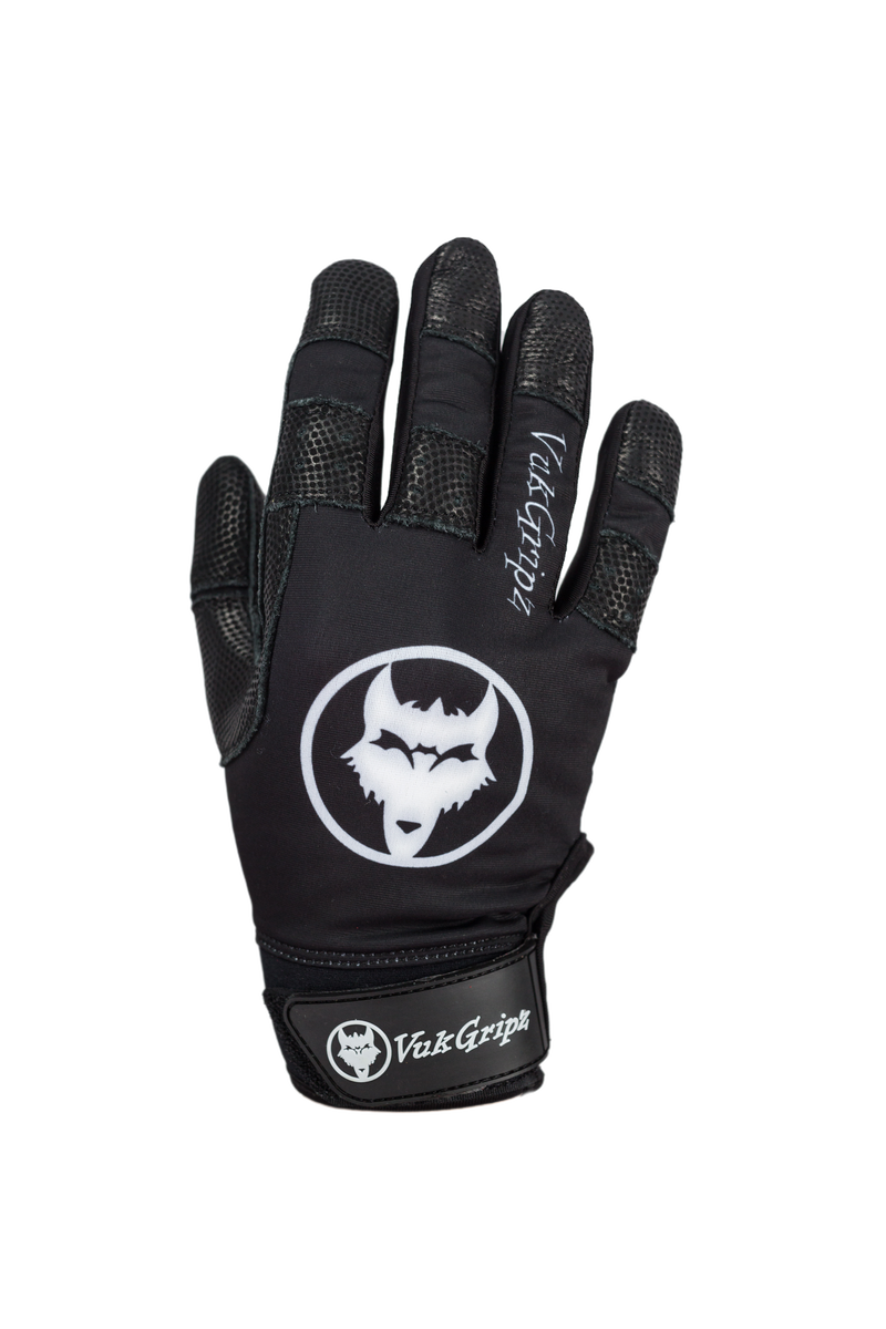 Load image into Gallery viewer, Howler Black Batting Gloves

