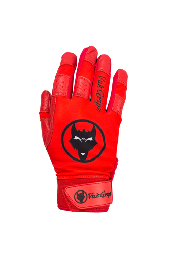 Howler Red Batting Gloves