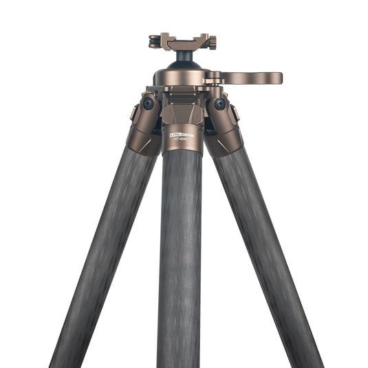 LINKOGEAR HT-404C Carbon Fiber Hunting Tripod Rest – Picatinny QR – Brown