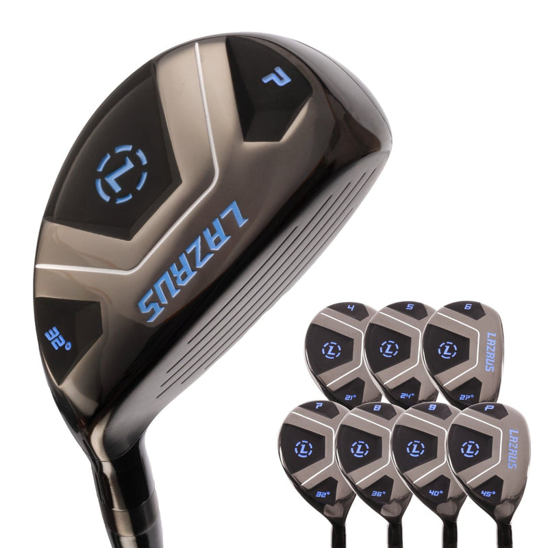 Load image into Gallery viewer, Lazrus Golf 13 pc Set - Laz2 Driver, 3 Wedges Set, Hybrids (4-PW), Putter &amp; Bag (optional)
