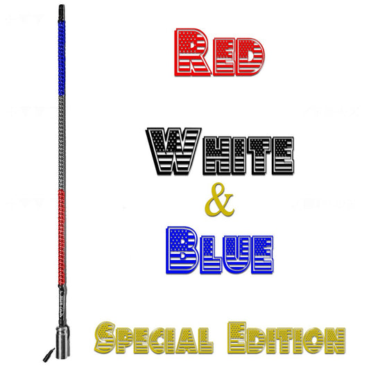 5150 Whips Red, White, & Blue Special Edition Hyper Whip