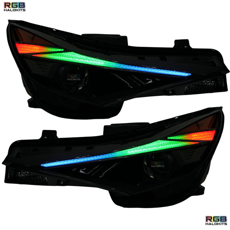 Load image into Gallery viewer, Hyundai Elantra Multicolor Flow Series DRL Boards (2021-2023)
