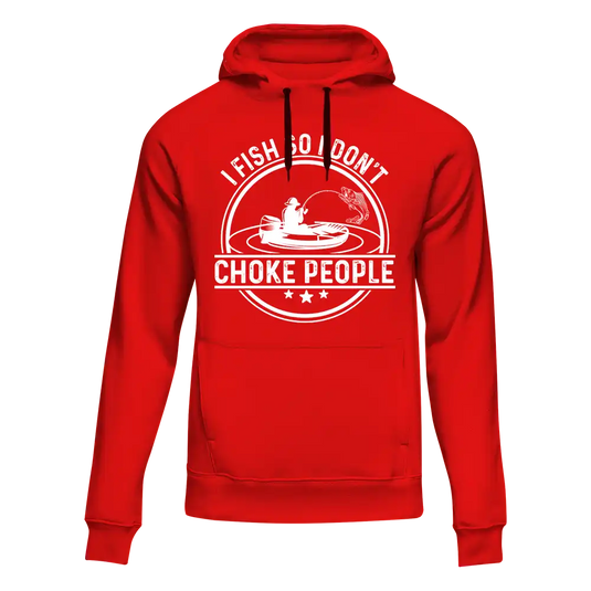 I Fish So I Don't Choke People v2 Unisex Hoodie