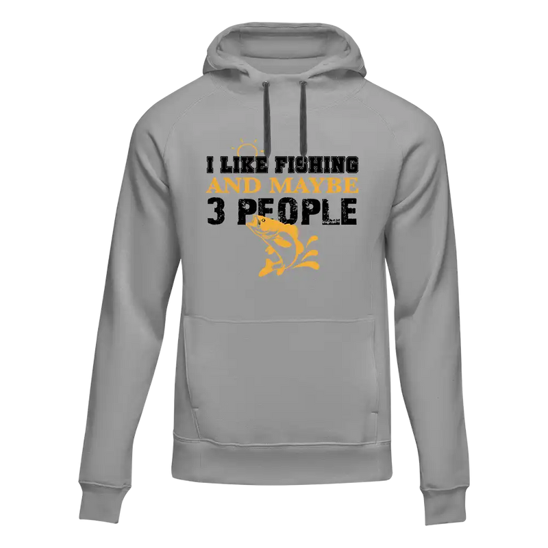 Load image into Gallery viewer, I Like Fishing And Maybe Like 3 People Unisex Hoodie

