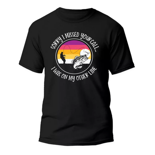 I Was On Another Line Man T-Shirt