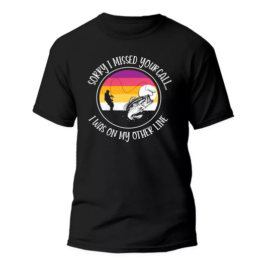 I Was On Another Line Man T-Shirt