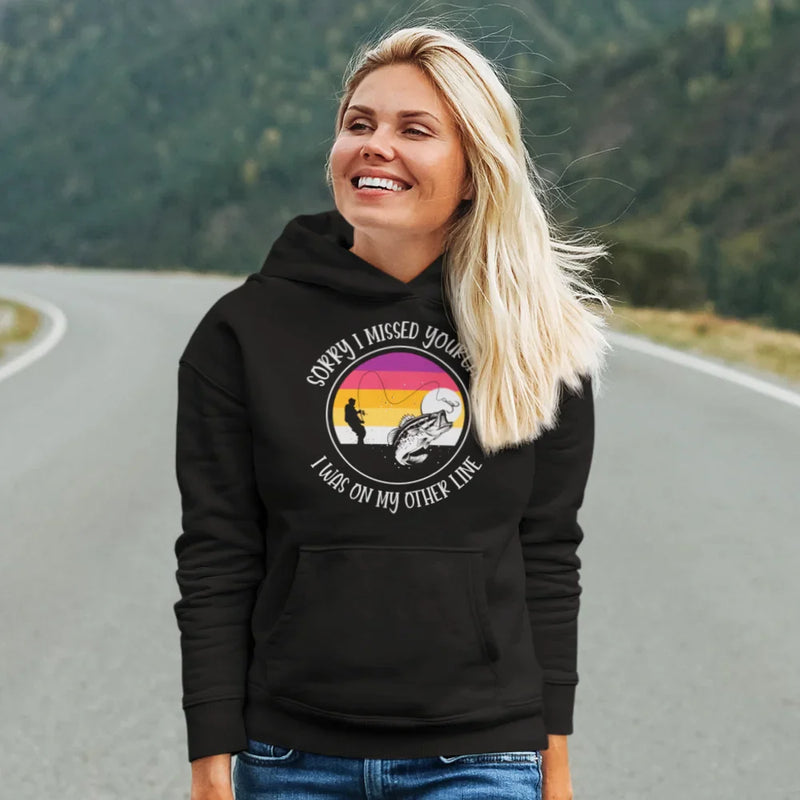 Load image into Gallery viewer, I Was On Another Line Unisex Hoodie

