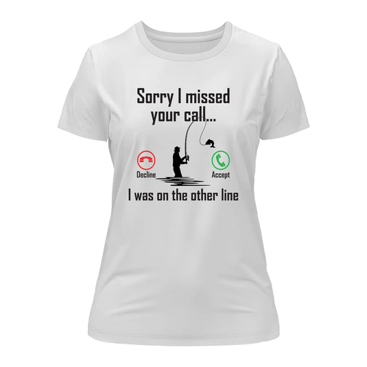 I Was On Another Line v2 T-Shirt for Women