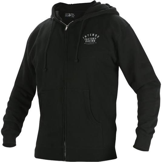 Men's INTENSE Factory Racing Black Zip-Up Hoodie
