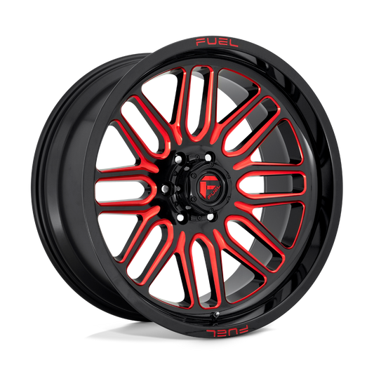 Fuel 1 Pc D663 Ignite Gloss Black Red Tinted Clear